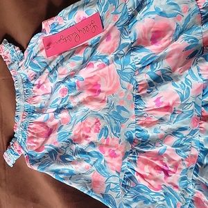 NWTS Lilly Pulitzer girls LORO dress Size Small 4-5 - one available